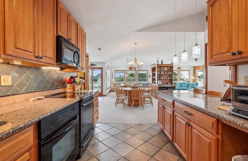 Southern Shores House | ONLY 370 feet to beach access! HUGE LOADED home! Private Pool, Hot Tub, Game room with Pool Table!