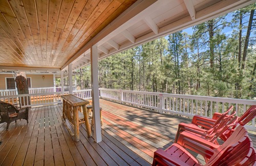 Pinetop Cabin | Open for summer bookings! Ulimate family cabin on 1.5 gated arces. In pines!