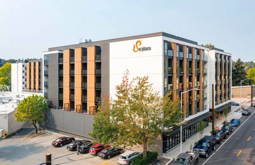 University District Apartment | Open U-District Studio w/Laundry, near Parks & Shops, by Blueground