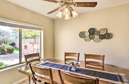 Rancho Vistoso House | Oro Valley Home w/ Putting Green & Grill