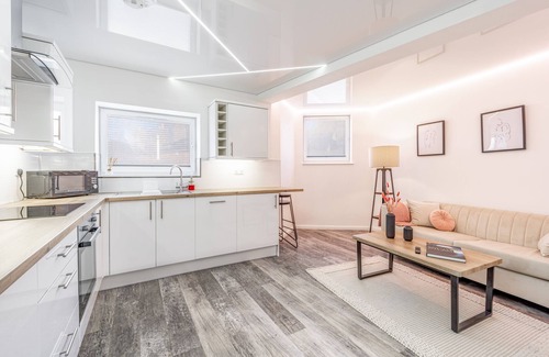 Boston Apartment | Oslo inspired executive apartment.