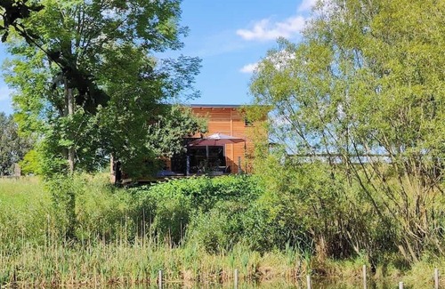 Buhlau House | Our largest tiny house - TinyHouse between the ponds. Large terrace, wood-burnin