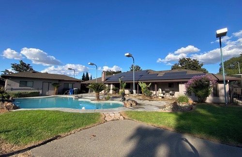 Manteca House | Our Magnolia Ranchette is both charming & spacious.