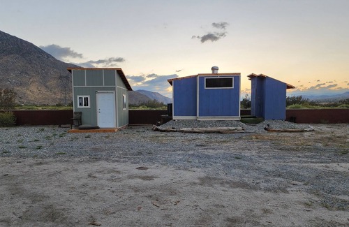 Cabazon Cabin | Our Off-Grid Tiny Cabin awaits you and your desert adventure. Sleeps up to 3.