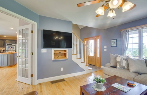 New Milford House | Outdoor Space w/Stunning Views: New Milford Home!