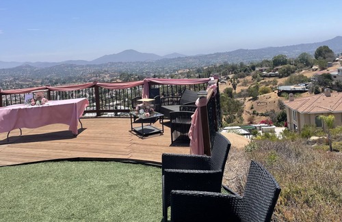 Winter Gardens House | Outdoor wedding rentl at Luxurious Property with Stunning City /Mountain Views