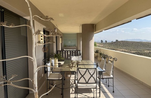 Vera Apartment | Outstanding 4 bedroom apartment with fantastic view in golf resort in Almeria