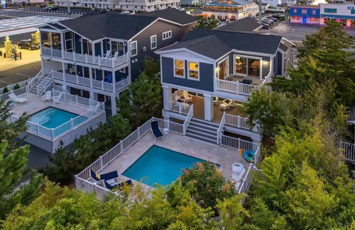 Fenwick Island House | Outstanding large Beach House on the Ocean Side with a private heated Pool!