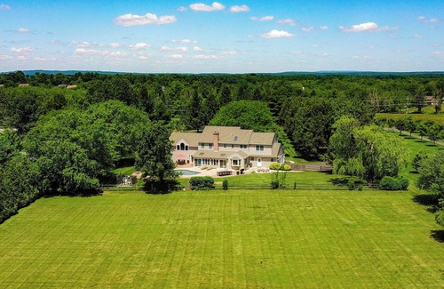Perkasie House | Over 10 Acres In Bucolic Bucks County w/Pool!