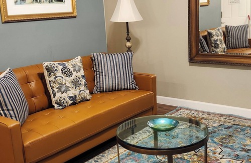 Galena Apartment | Overlooking Historic Downtown Galena Suite #1