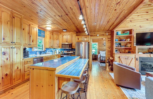 Ranger Cabin | 'Owl's Nest' Pet-Friendly Cabin w/Private Hot Tub