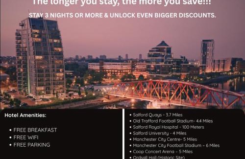 Salford Hotel | OYO A Better Night Hotel - Manchester Salford