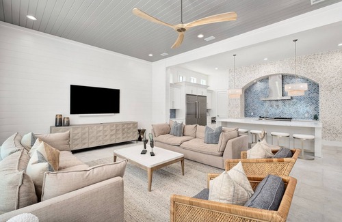 Inlet Beach House | Oz by The Sea|Easy Beach Access|Gulf Views|Private Pool|Golf Cart