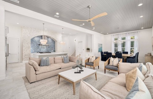 Inlet Beach House | Oz by The Sea|Easy Beach Access|Gulf Views|Private Pool|Golf Cart