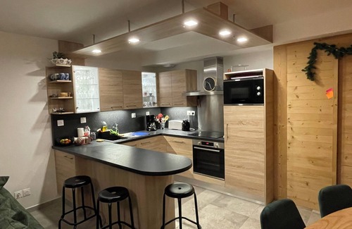 Oz Apartment | OZ/Domaine d'Alpe d'Huez, facing south, ski-in ski-out, 4 rooms, 3 bedrooms, 8 p