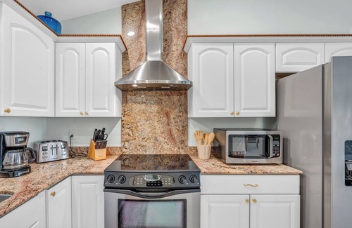 Coury House | P27 - Private Beach Access! Pool home with everything you need for an.