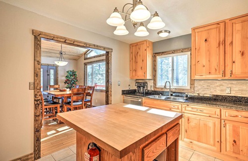 Pagosa Springs House | Pagosa Springs Gem w/Yard, Decks + Mtn Views!