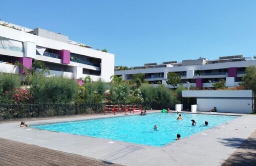 Palavas-les-Flots Apartment | PALAVAS village, Left bank, 5mn from the beach, near the center, 4 places, parking lot