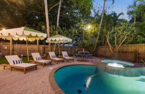 Poinciana Park House | Palm Beach 5br Cottage!poolspasaunacold Plunge