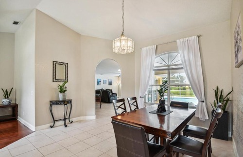 Palm Coast House | Palm Coast Escape Screened Lanai, Saltwater Pool!