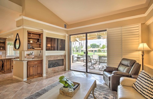 Palm Desert Condo | Palm Desert Escape w/Patio & Shared Pool!