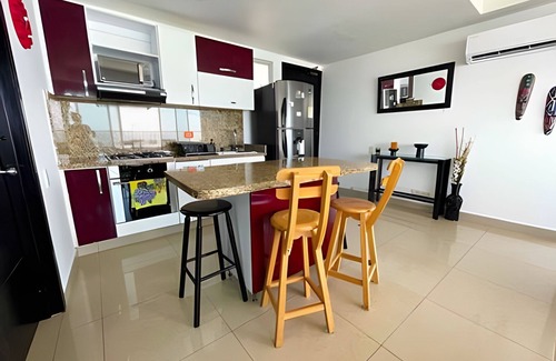 Bocagrande House | Palmetto 2103 Hermosa vista al centro histórico