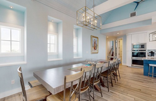 Port Aransas House | Palmilla Big Blue Gulf-front home with pool, spa, & scenic views of the beach