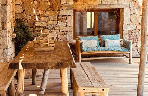 Porto-Vecchio House | Palombaggia beach porto vecchio stone sheepfold, sea view, dream, charm .