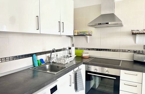 Bajamar Apartment | Pambnb - Chic Seaview Apartment with Gym & Kids Park