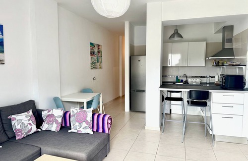 Bajamar Apartment | Pambnb - Chic Seaview Apartment with Gym & Kids Park