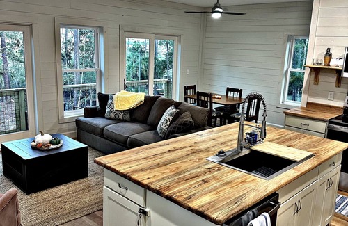 Panacea House | Panacea Treehouse ⭐️ Waterfront Retreat- Minutes to St.Marks Brewfest!