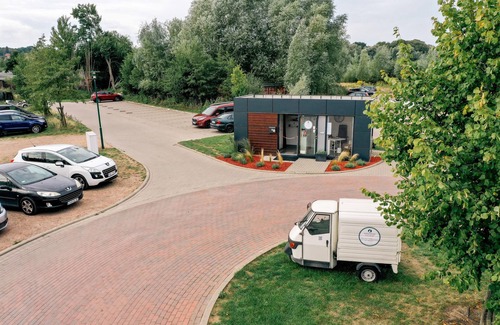 Plau am See Apartment | Panorama apartment "Leuchtturmblick", two terraces dog allowed. House 6 No 57