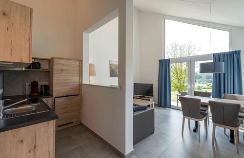 Mistelgau House | Panoramabungalow HW 13B - panoramic bungalow (DH) in the holiday village at the Therme Obernsees