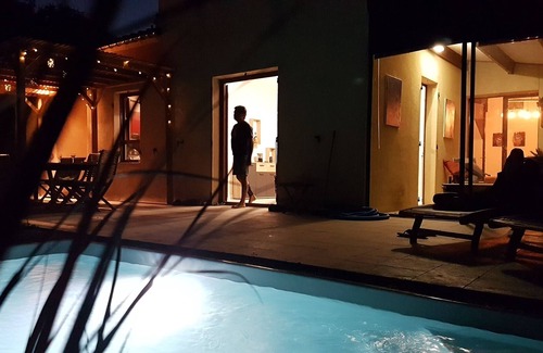 Saint-Jean-de-Fos Villa | panoramic cottage with swimming pool