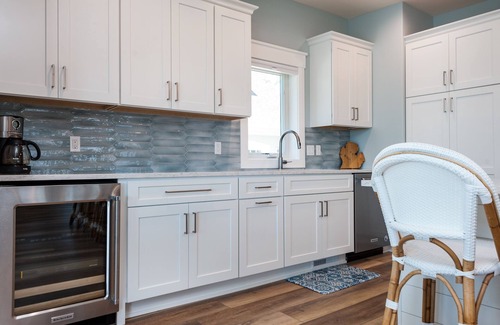 South Haven House | Panoramic Lake Michigan View w/Pool/Firepit/Outdoor Kitchen/Private Beach Access