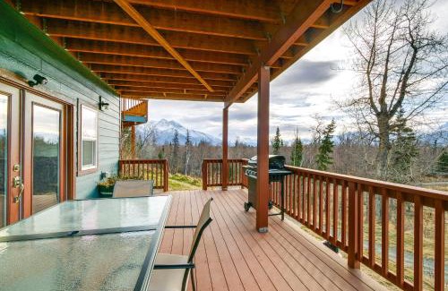Butte House | Panoramic Mtn Views 5-Acre Escape in Palmer!