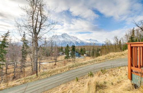 Butte House | Panoramic Mtn Views 5-Acre Escape in Palmer!