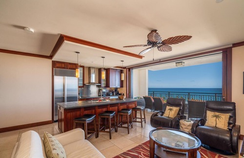Ko Olina Condo | Panoramic Ocean view 15th Fl Private Penthouse Beach Villas Ko Olina - End unit