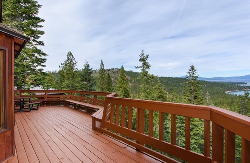 Tahoma House | Panoramic View Of Lake Tahoe, Access Private Sandy Beach-Buoy Possible