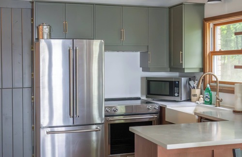Northern Bruce Peninsula House | Panoramic Views of Miller Lake - The Lookout perched on the waters edge.