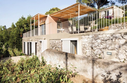 Tiberio Villa | Panoramic Villa with pool in Capri Town with garden and terrace