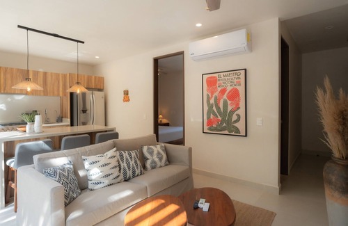 Tulum House | Paradise at its finest with plunge pool, jetted tub, partial AC, & washer/dryer