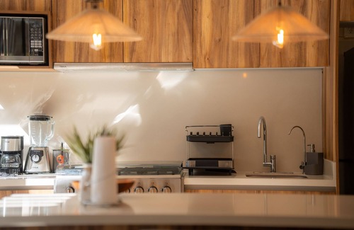 Tulum House | Paradise at its finest with plunge pool, jetted tub, partial AC, & washer/dryer