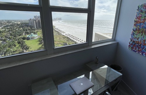 Marco Island Condo | Paradise awaits you! newly remodeled 2/2 with breathtaking beach views!