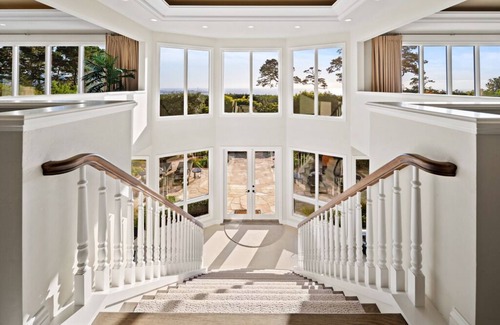 Del Monte Forest House | Paradise Hill - Pebble Beach Estate - Oceanview Luxury: A/C, Putting Green, Pool Table, Gym, Hot Tub