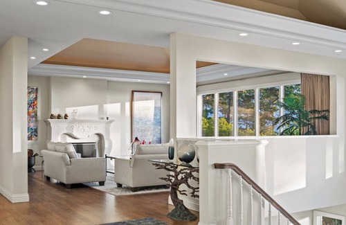 Del Monte Forest House | Paradise Hill - Pebble Beach Estate - Oceanview Luxury: A/C, Putting Green, Pool Table, Gym, Hot Tub