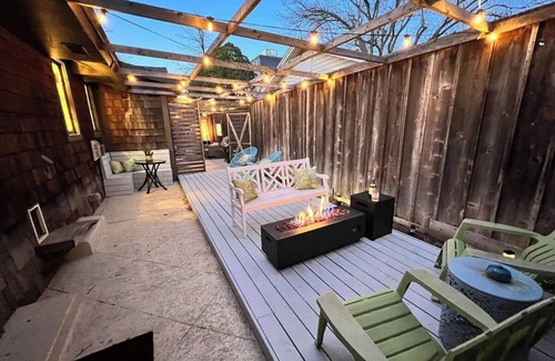 Central Oklahoma City House | Paradise on Penn with Pool & Hot Tub Near Downtown