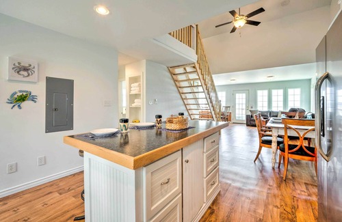 Hobucken House | 'Paradise Point' Pamlico River Home w/Dock & View