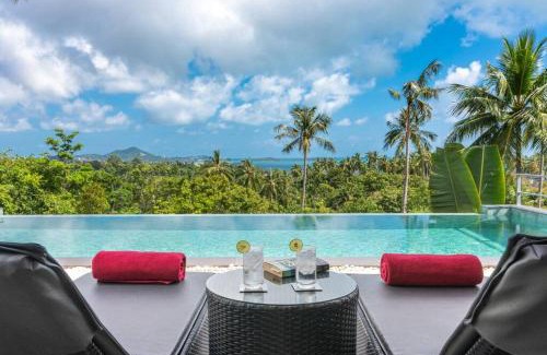 Maret Villa | paradise sea view infinity Pool Villa Chaweng Koh Samui