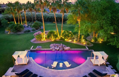 Rancho Alta Vida House | Paradise Valley Million $ Tranquility Estate+Putting Green+Boccee+Pool
